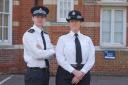 Insp Daniel Selby and Insp Kayleigh Heffron
