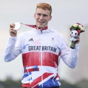 George won silver in the PTS5 - Men event at the Tokyo 2020 Paralympic Games in Japan