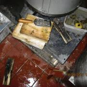 Filthy – conditions in the kitchen of the Ocean Queen takeaway restaurant in Billericay