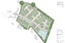  Indicative site layout – courtesy of Boon Brown/ Hortons Estate Developments Ltd