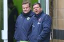FGR head coach Mark Cooper  and Darrell Clarke Pic: Shane Healey/ Pro Sports Images
