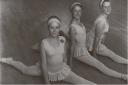Flexible friends - Julie Turner, Dianne Chapman and Suzanne Rainey in 1971