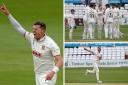 Doing well - Peter Siddle (left) took four for 36 in a masterful display Pictures: GAVIN ELLIS