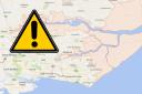 Flood alert issued in parts of south Essex due to unusually high tides