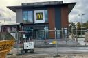 The new fast food restaurant being built at Turner Rise Retail Park