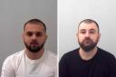 Infamous Gang: Mario Tsorri (right) and Alfonc Palaj (left) have been jailed for more than 17 combined