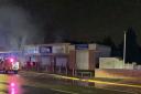 Chemix garage on fire, Wordsley, March 19
