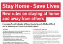 Letter to Essex residents: Stay Home - Save Lives