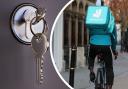 Deliveroo can add up to £36,000 to the value of your home. (PA/Canva)