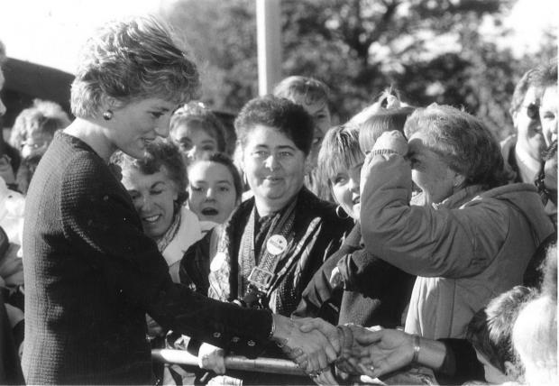 Brentwood Live: Princess Diana talks to residents in Basildon