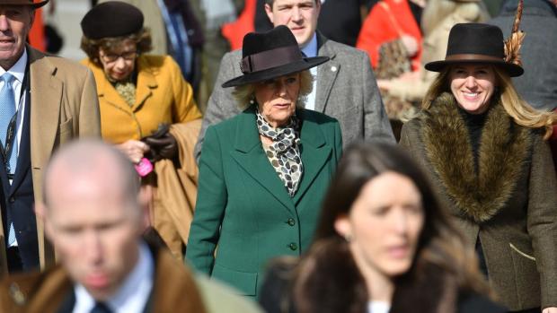 Brentwood Live: The Duchess of Cornwall joined racegoers on Ladies Day at the Cheltenham Festival. (PA)