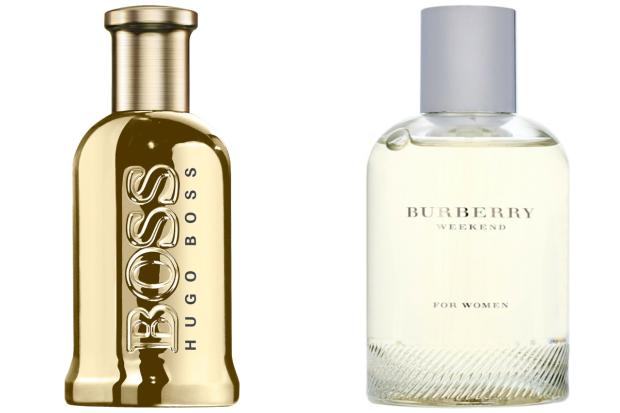Brentwood Live: (Left) HUGO BOSS Boss Bottled Eau De Parfum 100ml Spray and (right) Burberry Weekend Eau De Parfum 100ml Spray (The Fragrance Shop/Canva)