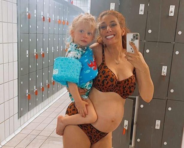 Brentwood Live: Stacey Solomon and son Rex at Leisure World in Colchester. Picture: Stacey Solomon/Instagram