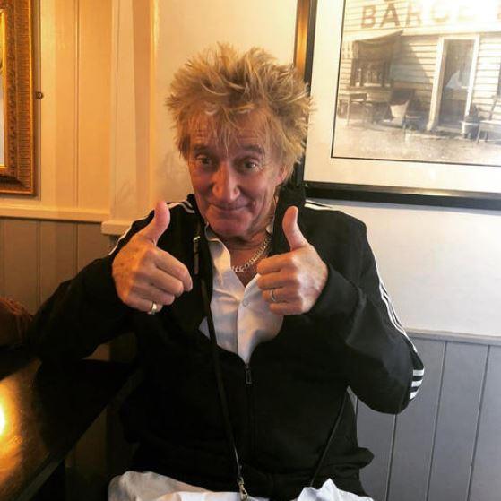Brentwood Live: Rod Stewart at the pub. Credit: The Barge Inn