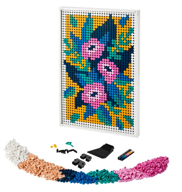 Brentwood Live: LEGO® Art Floral Art Set. Credit: LEGO