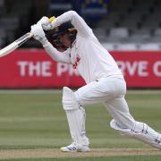 Well played - Dan Lawrence hit a half century for Essex Picture: GAVIN ELLIS