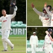 In fine form - Essex registered their highest score in the LV=Insurance County Championship for five years