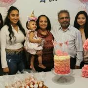 Family man - Kirit Patel with his loved ones