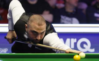 Hossein Vafaei booked a rematch with Ronnie O’Sullivan at the UK Championship (Richard Sellers/PA)